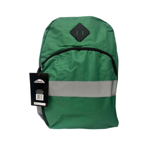 Wholesale 17" Backpack With Reflective Panel In Front - (Assorted Colors) - Image 16