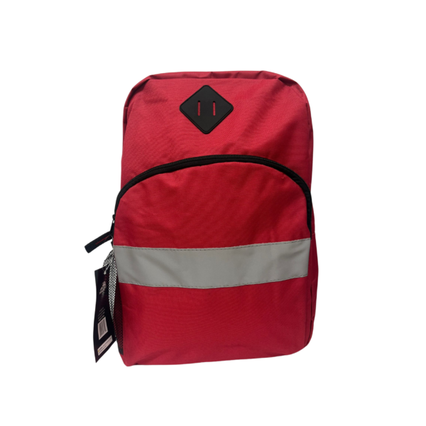 Wholesale 17" Backpack With Reflective Panel In Front - (Assorted Colors) - Image 19
