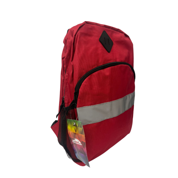 Wholesale 17" Backpack With Reflective Panel In Front - (Assorted Colors) - Image 20