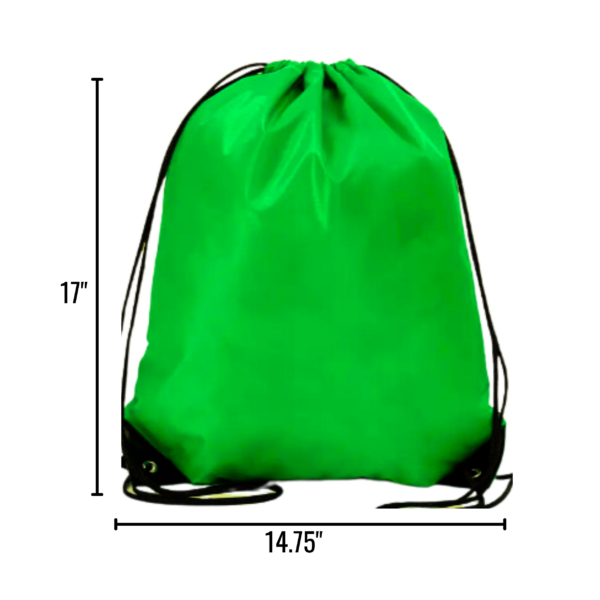 Wholesale Large Knapsack - LIME (14.75" x 17″)