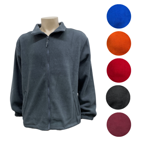 Wholesale Adult Polar Fleece Full Zip (S-3XL) - Assorted Colors