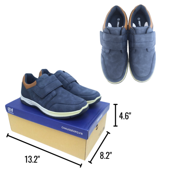 Wholesale Men's Velcro Casual Shoes (Size 40-46)