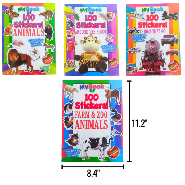 Wholesale Kids Sticker Book – Asst. Style