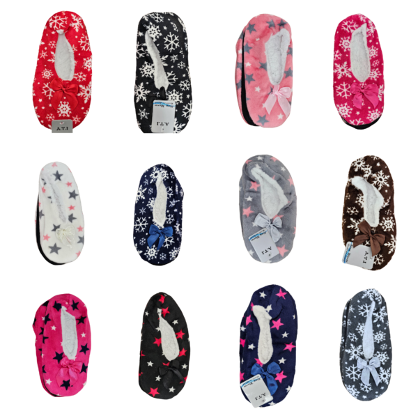 Wholesale Ladies Winter Socks - Assorted Colours