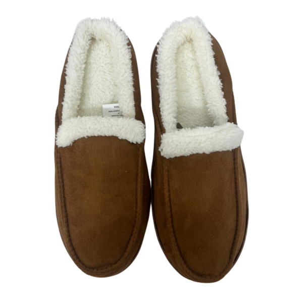 Wholesale Adult Tan Slippers, Size: M-XL - Image 2