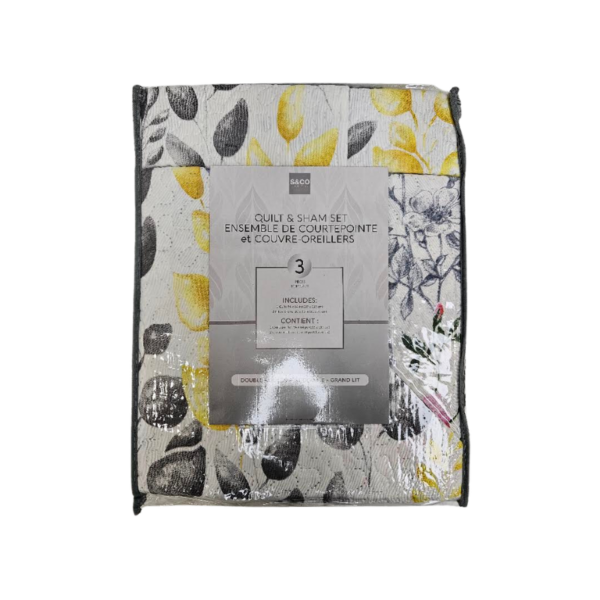 Wholesale Quilt Set (3 Pieces) Assorted Prints -Double/Queen - Image 5