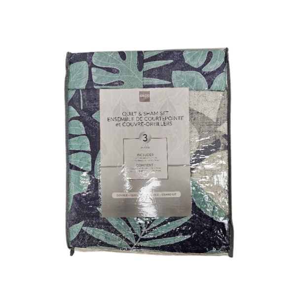 Wholesale Quilt Set (3 Pieces) Assorted Prints -Double/Queen - Image 2