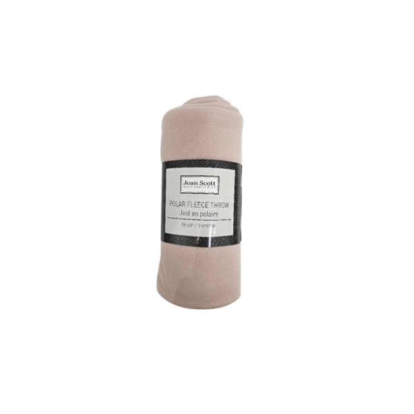 Wholesale Polar Fleece Blanket - Asst. Shades Pink - Image 3