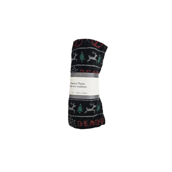 Wholesale Throw Blanket - Asst. Christmas Prints (50″ x 60″) - Image 13