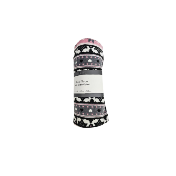 Wholesale Throw Blanket - Asst. Christmas Prints (50″ x 60″) - Image 6