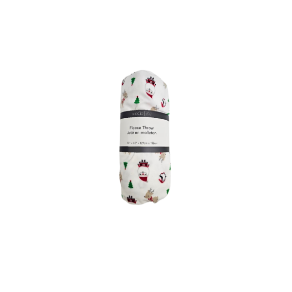 Wholesale Throw Blanket - Asst. Christmas Prints (50″ x 60″) - Image 15