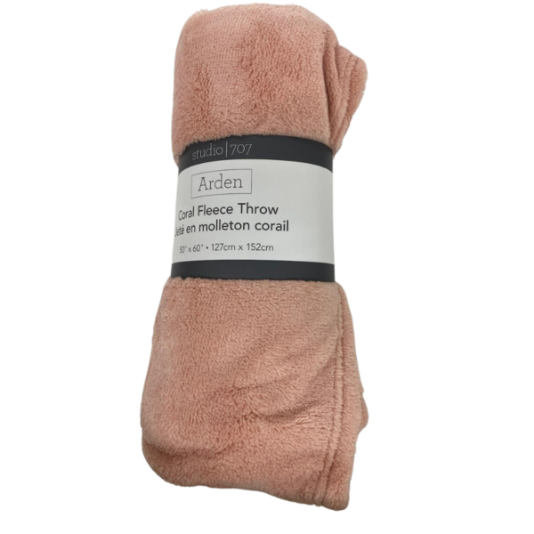 Wholesale Throw Blanket Coral - Asst. Solids (50″ x 60″) - Image 5