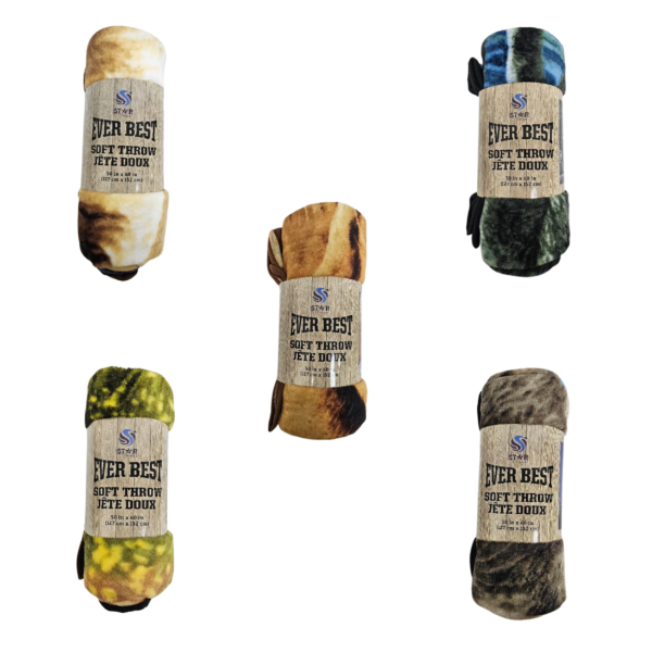 Wholesale Animal Prints Throw Blanket 50x60" Assorted Prints