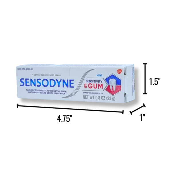 Wholesale Sensodyne Travel Size Toothpaste - Mint (23g) - Image 2