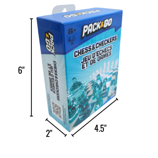 Wholesale Pack & Go Chess & Checkers Board Game