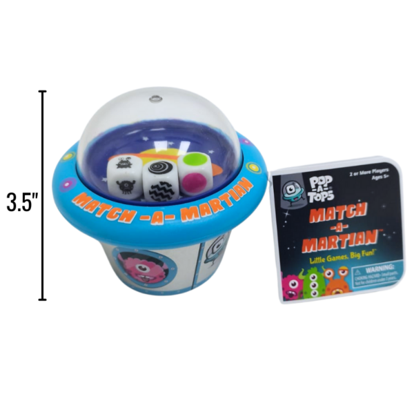 Wholesale Pop-A-Tops Match a Martian Board Game
