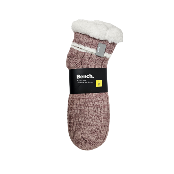 Wholesale Ladies Slipper Socks with Grips - Bench Brand Assorted Colours - Image 11