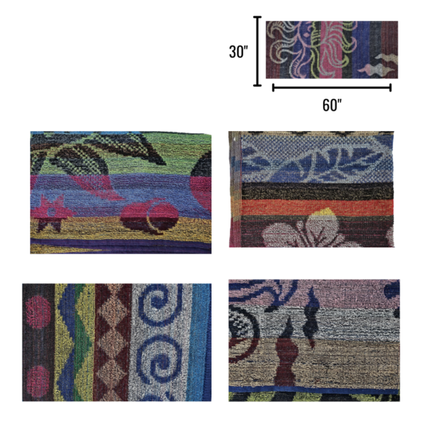 Wholesale Bath Towel  – Assorted Colours (Size 30"x 60”)