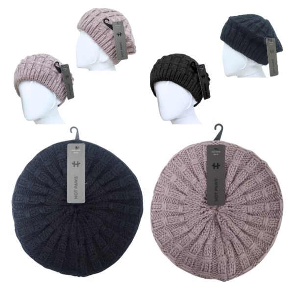 Wholesale Brand Name Youth Ladies Beret Toque - 2-Colours