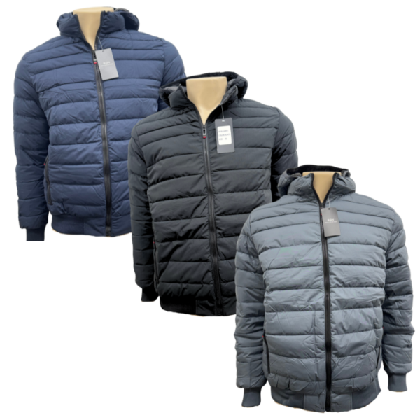 Wholesale Adult Coat with Hood, 3 Colours Size: M-3XL