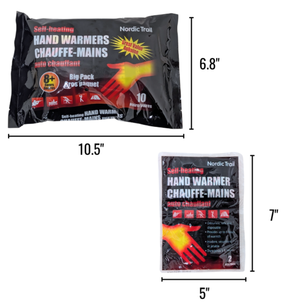 Wholesale Hand Warmer, 10 Pack-(10 Pairs) - Image 2