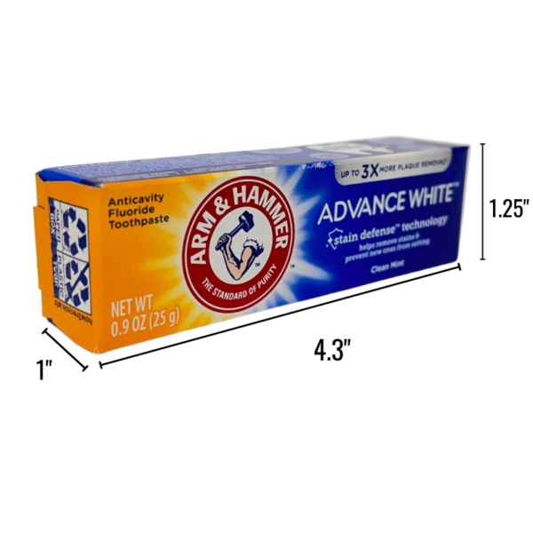 Wholesale Brand Name Arm & Hammer Advanced White Toothpaste – 25g