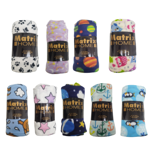 Wholesale Kids Throw Blanket - 50" X 60"