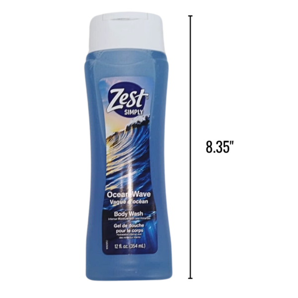 Wholesale Zest Ocean Wave Body Wash (354ml)