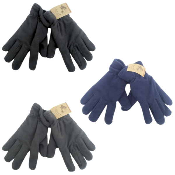Wholesale Adult Polar Fleece Winter Gloves - 3-Colours