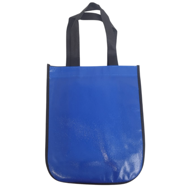 Wholesale Reusable Tote Bag - Blue (9.25" W x 4.5" H)