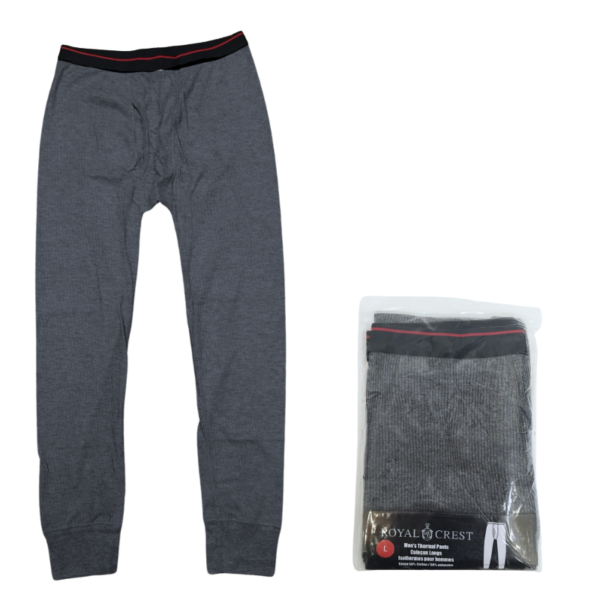 Wholesale Adult Thermal Pants, Asst Colours (Size S-XL) - Image 2