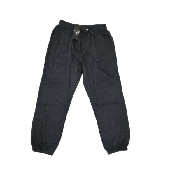 Wholesale Adult Track Pant With Elastic (Size: S-XXL)-Charcoal