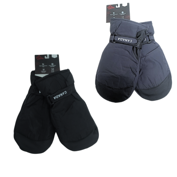 Wholesale Men's Ski Mittens (Navy & Black)