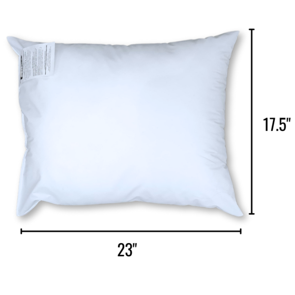 Wholesale Staph Check Pillow with Vinyl Shell (17.5" x 23") - White