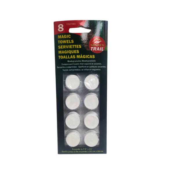Wholesale Biodegradable Magic Towels - 8 Pack (7.9x11)