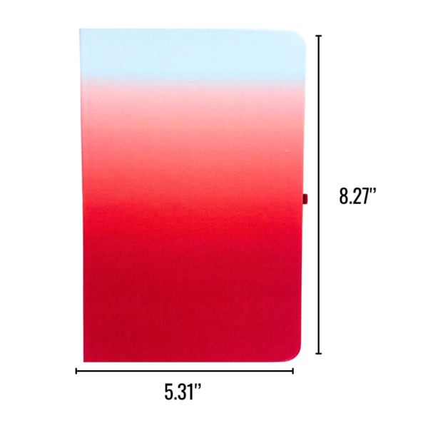 Wholesale Journal - Red and White (21cm x 13.5cm)