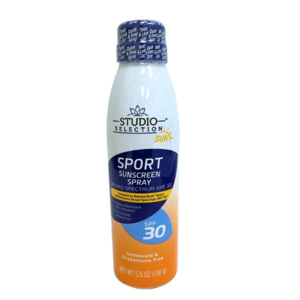 Wholesale Studio Selection Sunscreen-SPF 30 Sports Spray (156 g)