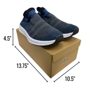 Wholesale Men's Knit Slip-On Runners - Navy (Size 39-45)