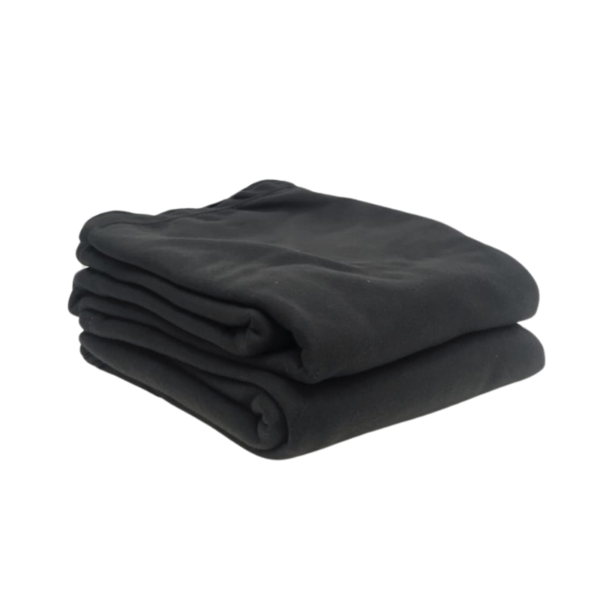 Wholesale Polar Fleece Blanket – Asst. Shades of Black (Size: 60″ x 80″)