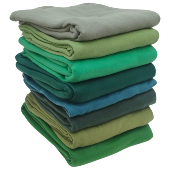 Wholesale Polar Fleece Blanket – Asst. Shades of Green (Size: 60″ x 80″)