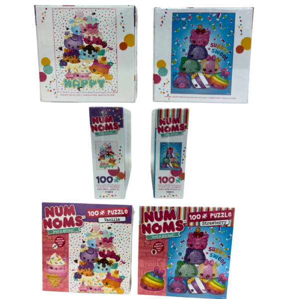 Wholesale 100 Pieces Num Nom Puzzle - Scented