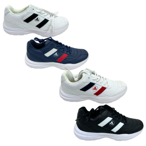 Wholesale Mens' Laced Running Shoes Assorted Colours (Size 41-46)