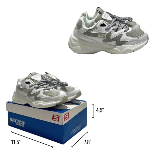 Wholesale Ladies' Laced Running Shoe Asst. Colours (Size 5.5-8) - Image 2
