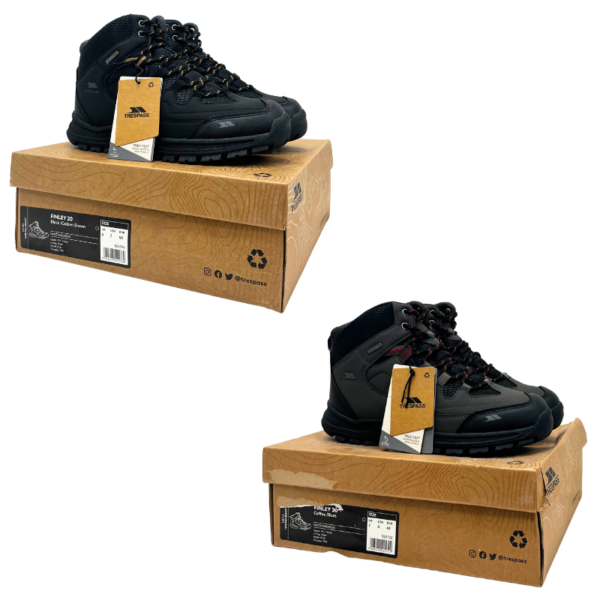 Wholesale Mens' Waterproof Hiking Boots (Size 7-13) - Asst. Colours