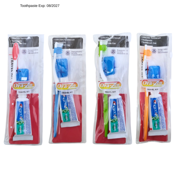 Wholesale Crest Dental Kit - 3 PC Set (Toothpaste/Brush/Cover)
