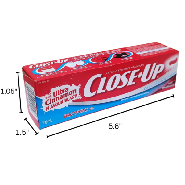 Wholesale Close-Up Toothpaste - 100ml - Cinnamon Flavour