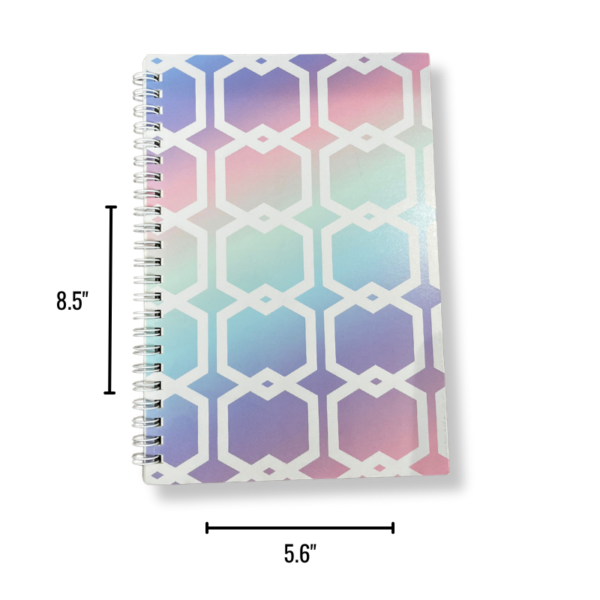 Wholesale Notebook - Assorted Prints (Size: 8.5" x 5.6") - Image 3