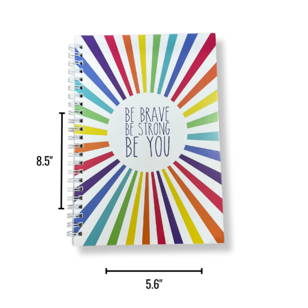 Wholesale Notebook - Assorted Prints (Size: 8.5" x 5.6") - Image 2