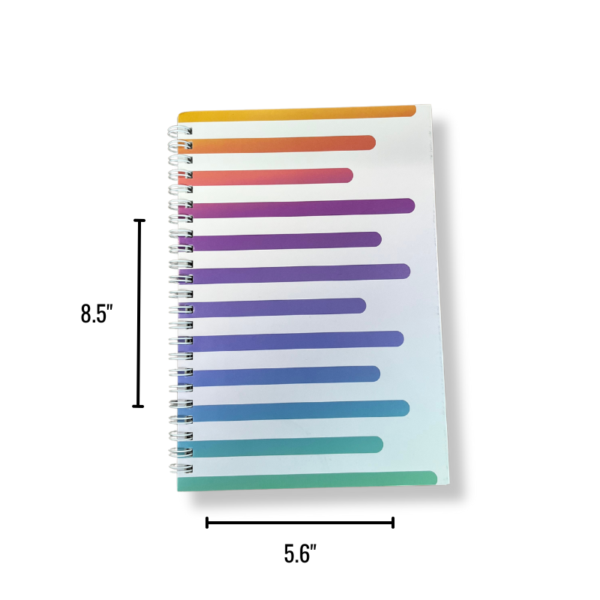 Wholesale Notebook - Assorted Prints (Size: 8.5" x 5.6") - Image 4