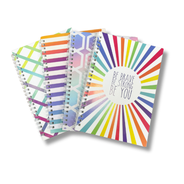 Wholesale Notebook - Assorted Prints (Size: 8.5" x 5.6")
